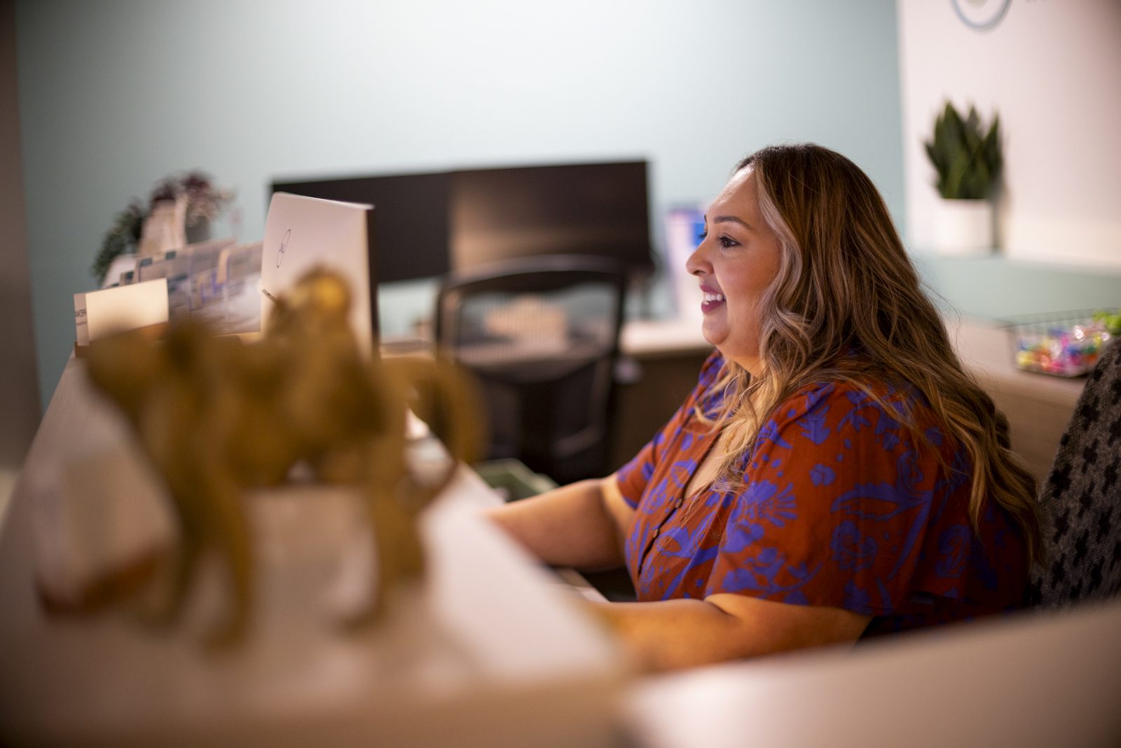A member of the Your Counselling team at work in Calgary